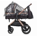 Carucior transformabil 3 in 1 Coccolle Melora Diamond black fotografia produsului View 10 S