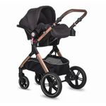 Carucior transformabil 3 in 1 Coccolle Melora Diamond black fotografia produsului View 12 S