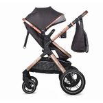Carucior transformabil 3 in 1 Coccolle Melora Diamond black fotografia produsului View 7 S