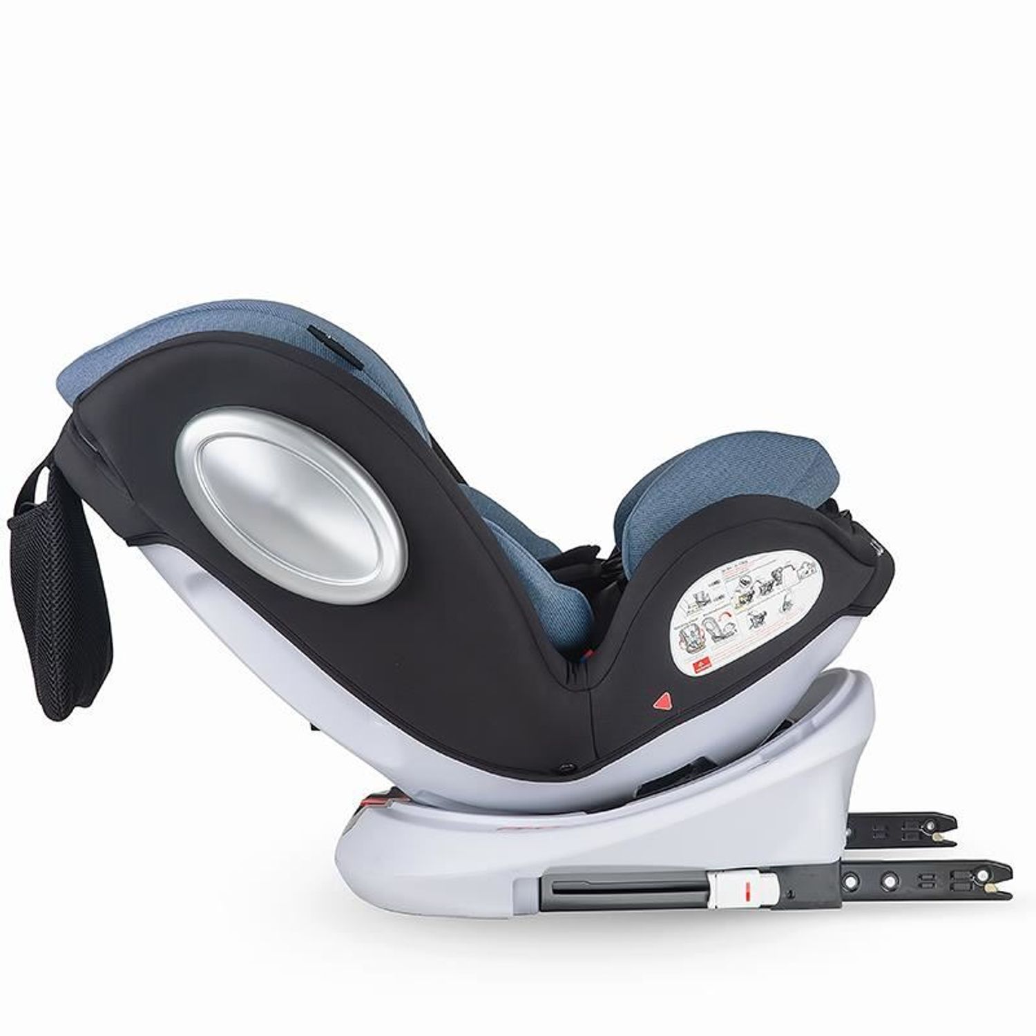 Scaun auto rotativ 0-36 kg Coccolle Lyra Celestial Blue fotografia produsului View 12 L