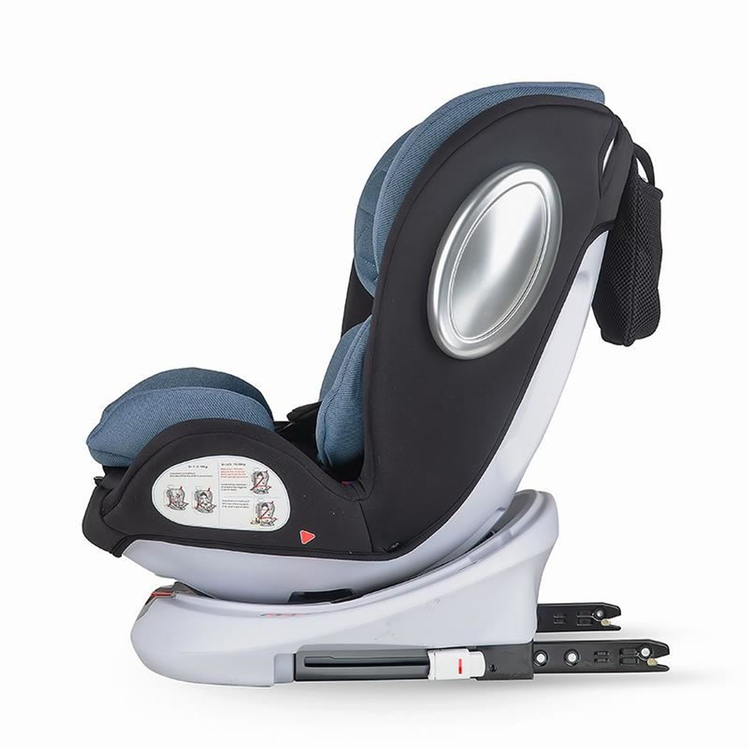 Scaun auto rotativ 0-36 kg Coccolle Lyra Celestial Blue fotografia produsului View 7 L