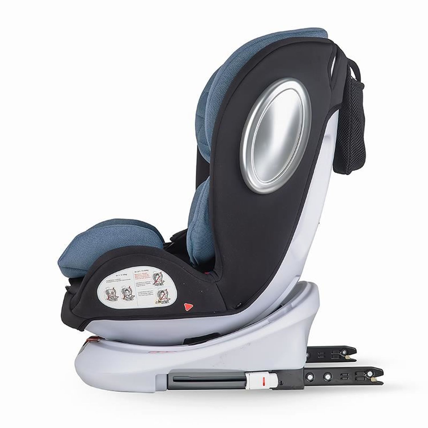 Scaun auto rotativ 0-36 kg Coccolle Lyra Celestial Blue fotografia produsului View 5 L