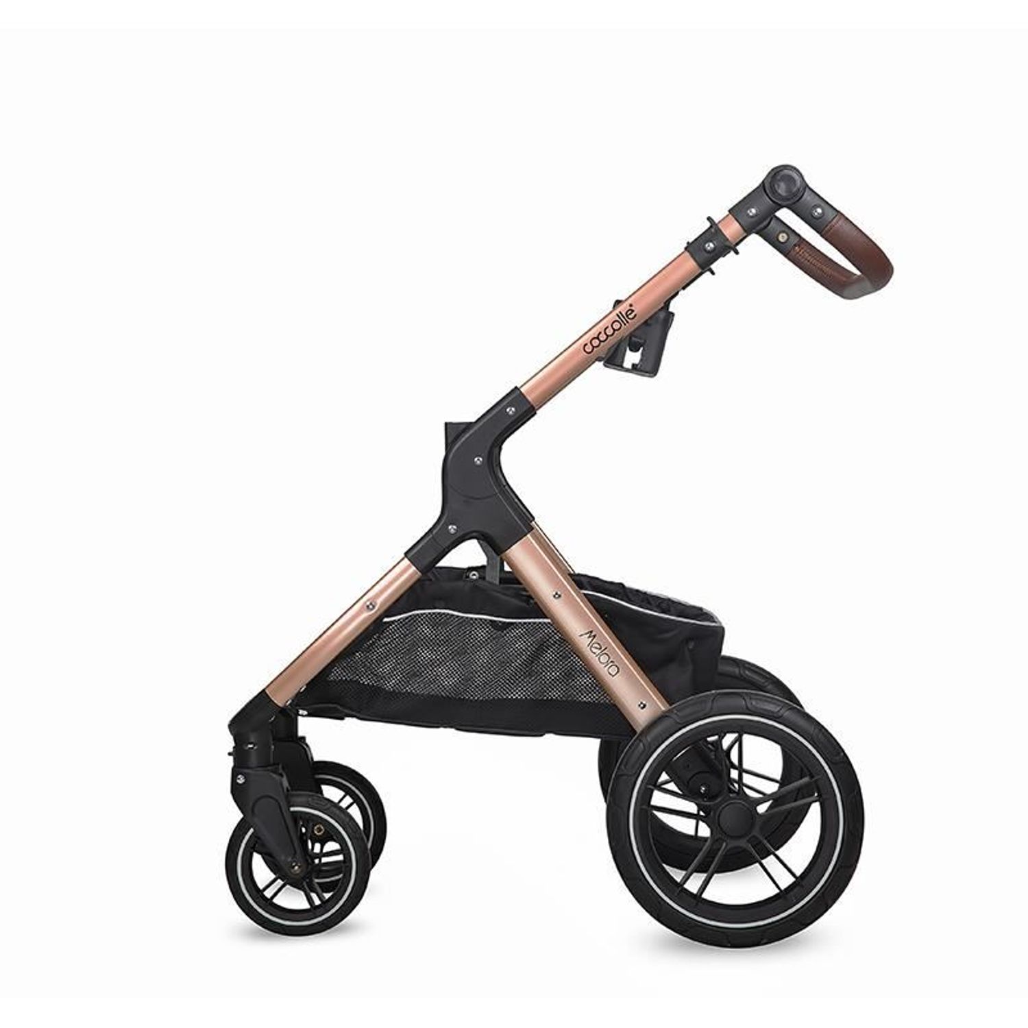 Carucior transformabil 3 in 1 Coccolle Melora Diamond black fotografia produsului View 16 L