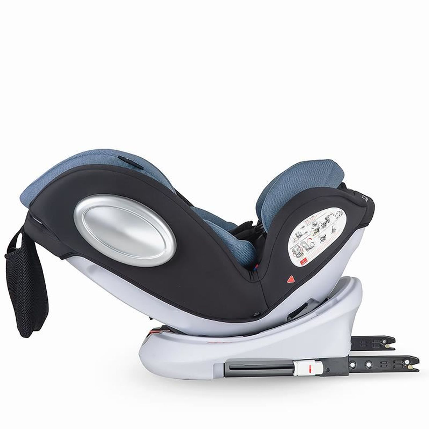 Scaun auto rotativ 0-36 kg Coccolle Lyra Celestial Blue fotografia produsului View 15 L