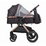 Carucior transformabil 3 in 1 Coccolle Melora Diamond black fotografia produsului View 9 S