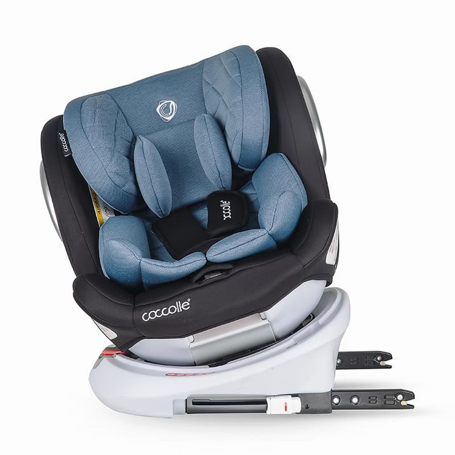 Scaun auto rotativ 0-36 kg Coccolle Lyra Celestial Blue fotografia produsului View 11 L