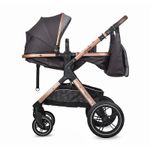 Carucior transformabil 3 in 1 Coccolle Melora Diamond black fotografia produsului View 6 S