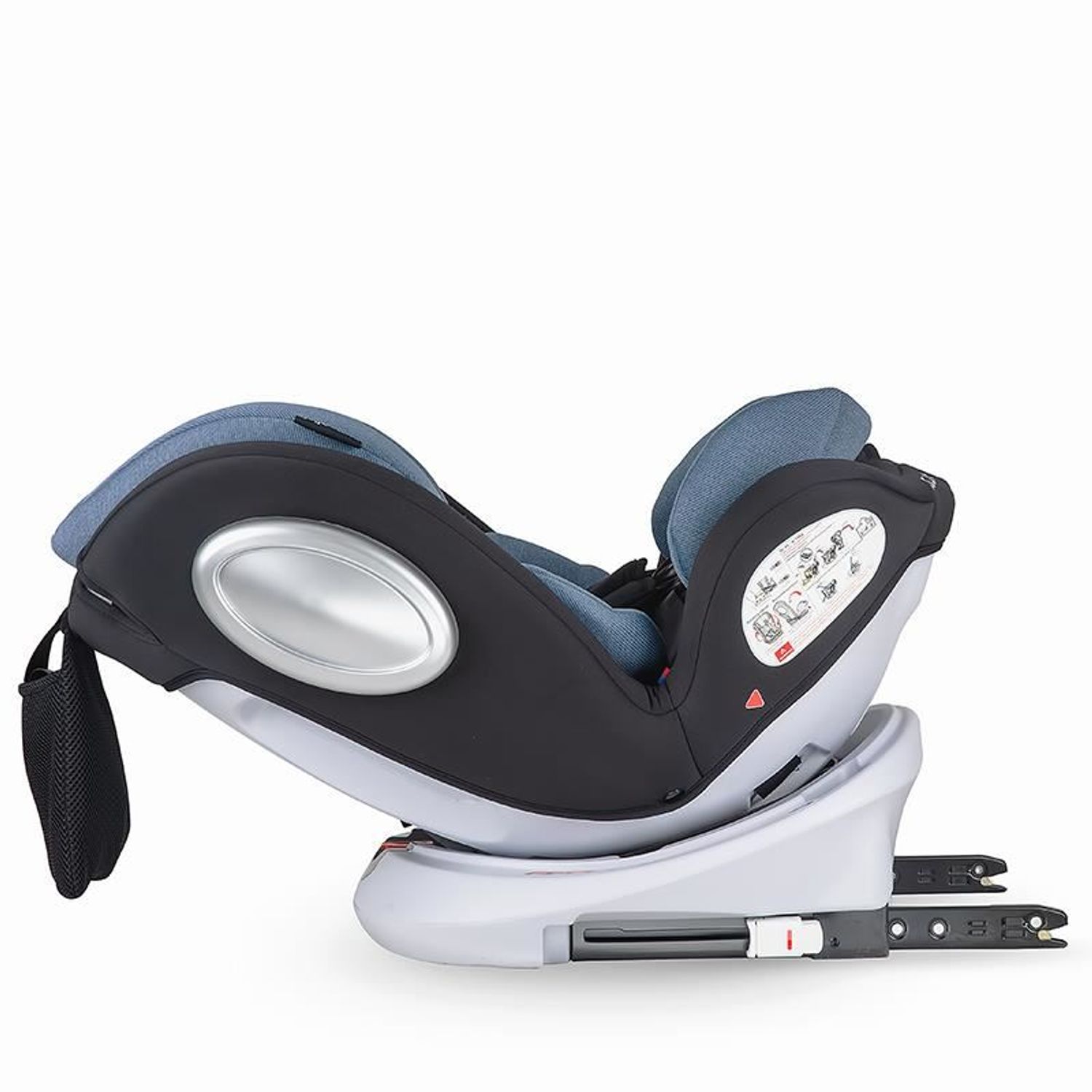 Scaun auto rotativ 0-36 kg Coccolle Lyra Celestial Blue fotografia produsului View 16 L