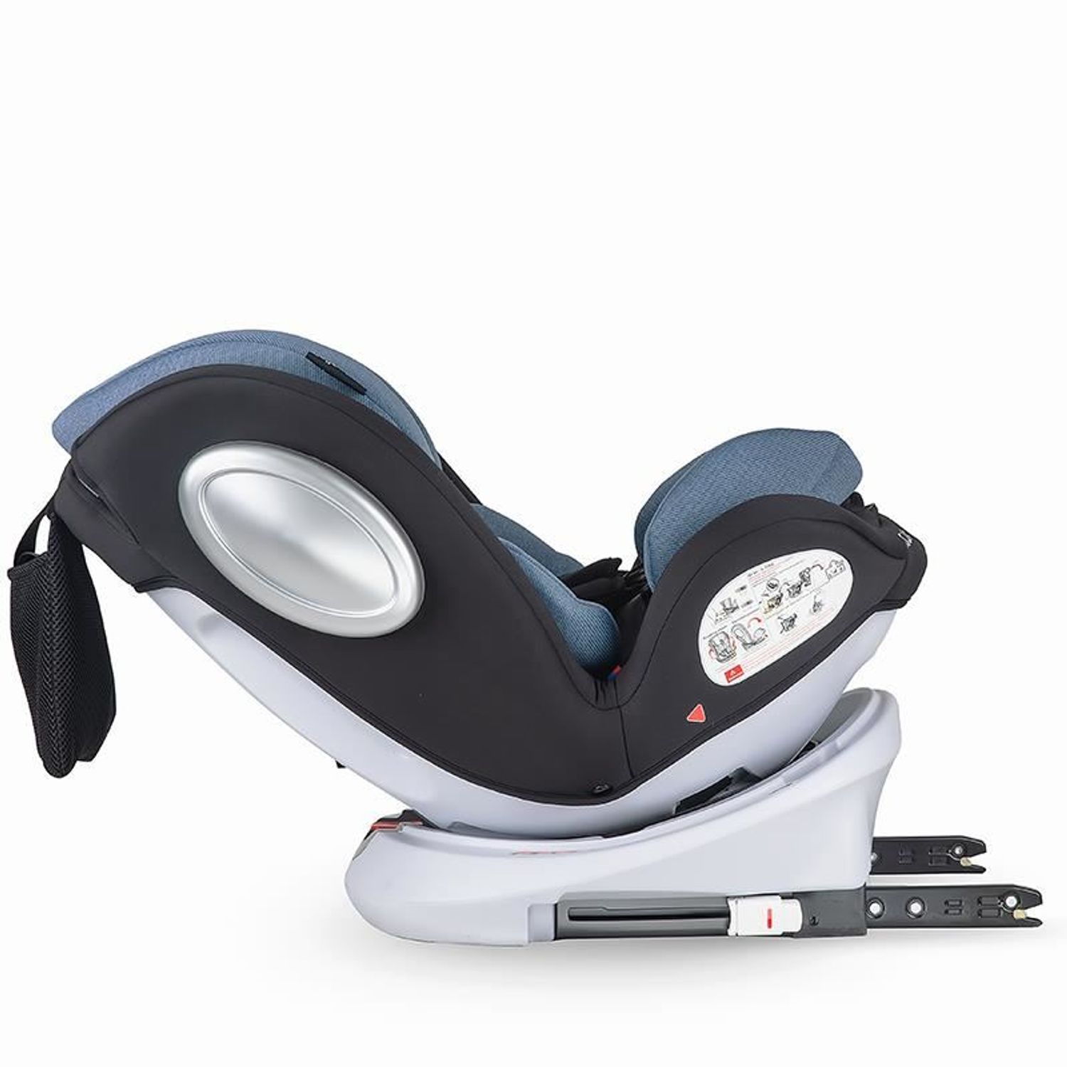 Scaun auto rotativ 0-36 kg Coccolle Lyra Celestial Blue fotografia produsului View 13 L