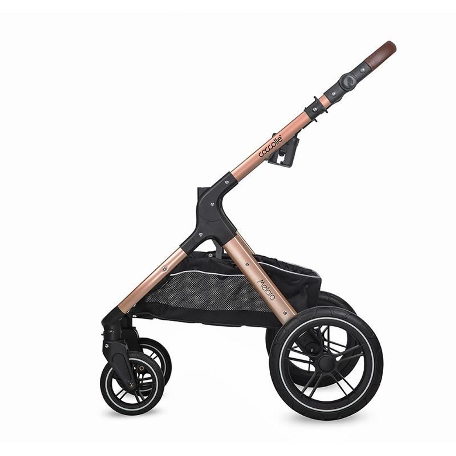 Carucior transformabil 3 in 1 Coccolle Melora Diamond black fotografia produsului View 15 L