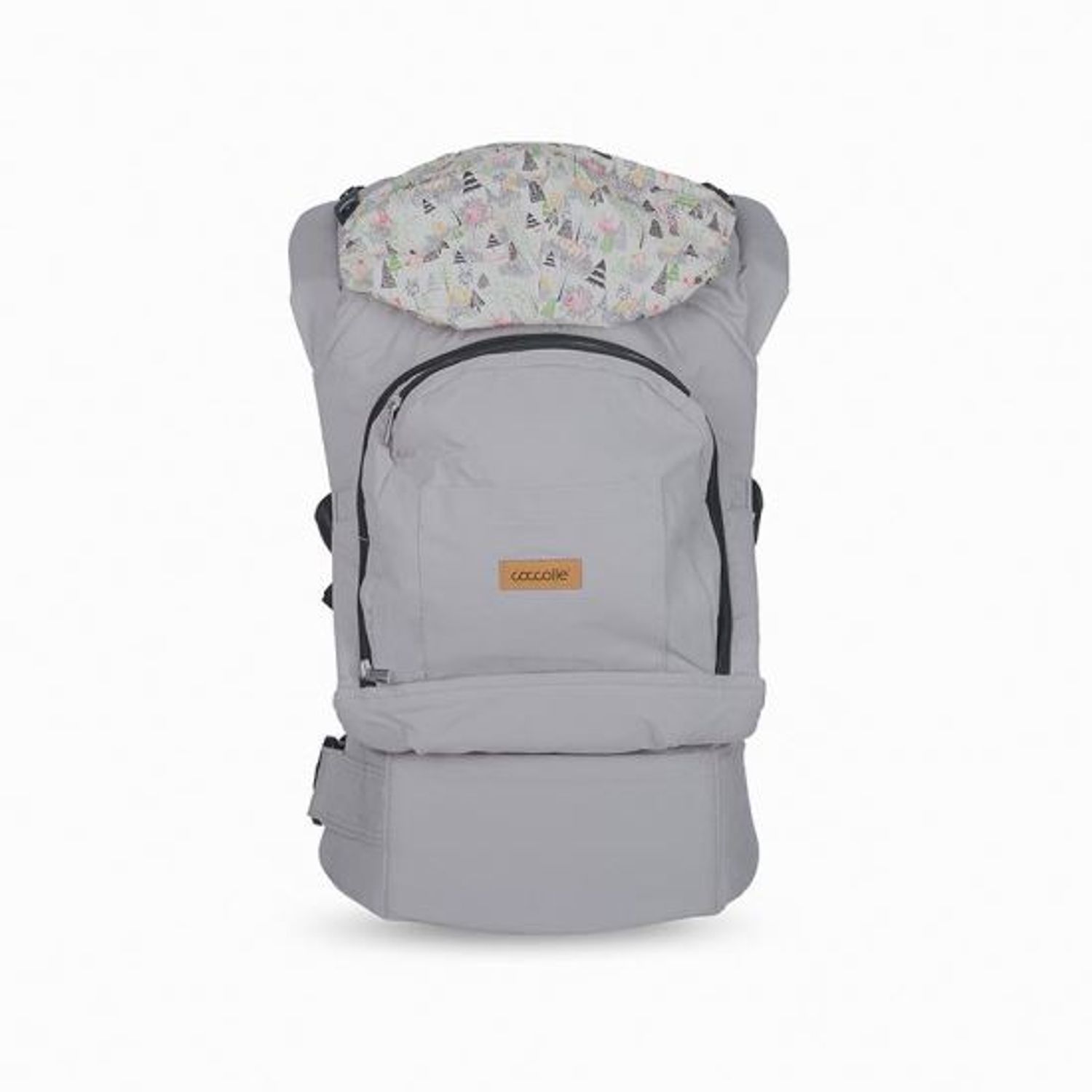 Marsupiu multifunctional Coccolle Cella Gri fotografia produsului