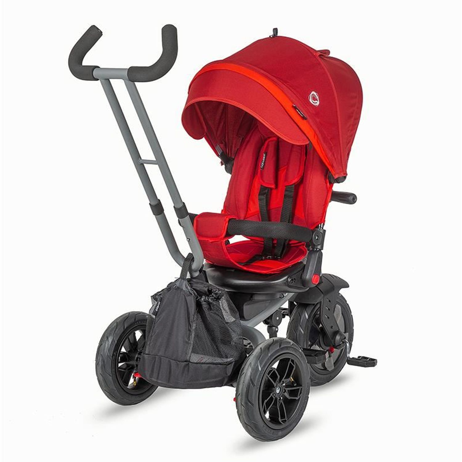 Tricicleta multifunctionala Coccolle Pianti Ruby Red fotografia produsului View 8 L
