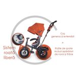 Tricicleta multifunctionala Coccolle Giro Plus Rosu fotografia produsului View 12 S
