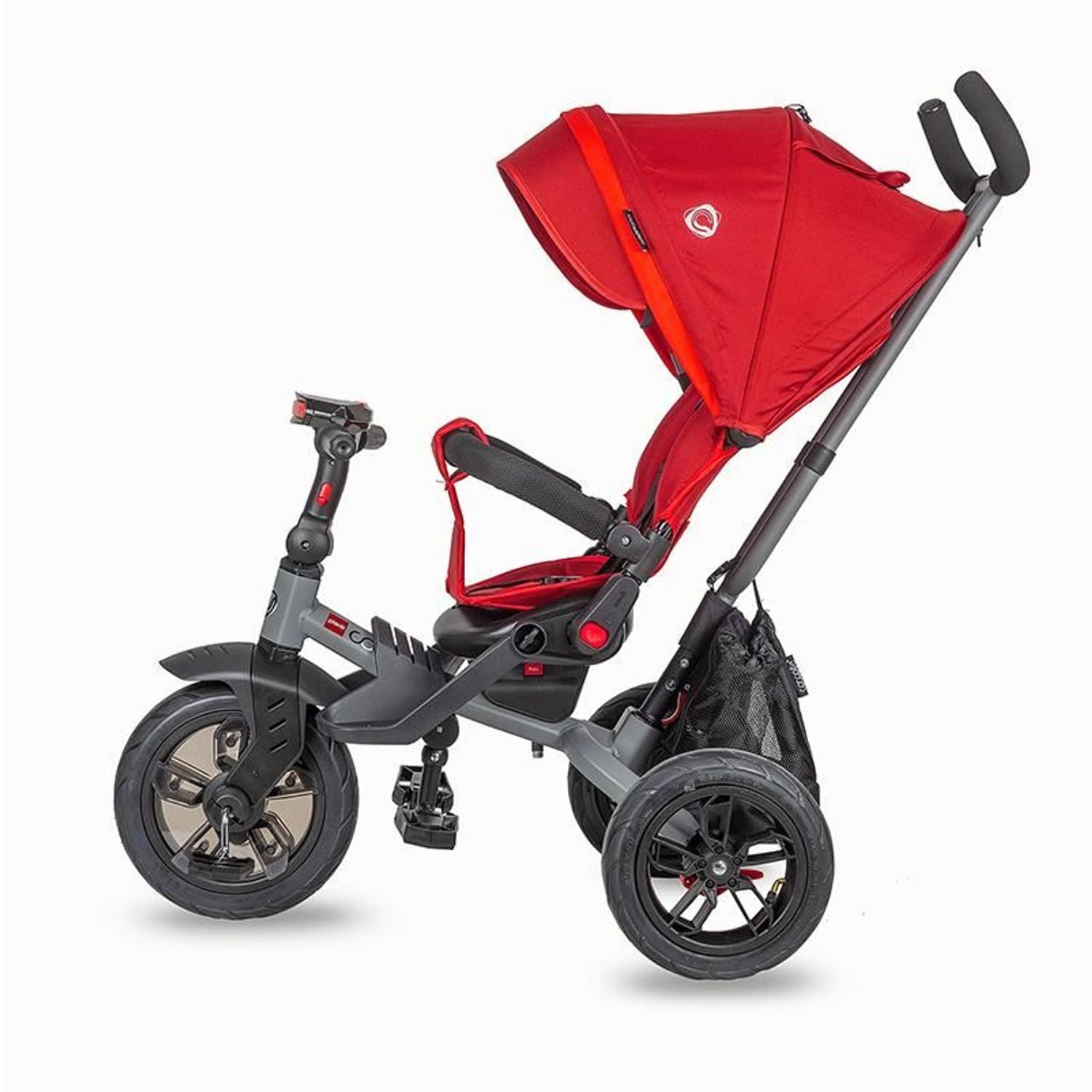 Tricicleta multifunctionala Coccolle Pianti Ruby Red fotografia produsului View 4 L