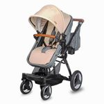 Carucior transformabil 3 in 1 Coccolle Ambra Safari Beige 2021 fotografia produsului View 3 S