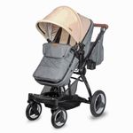 Carucior transformabil 3 in 1 Coccolle Ambra Safari Beige 2021 fotografia produsului View 2 S