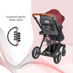 Carucior transformabil 3 in 1 Coccolle Ambra Safari Beige 2021 fotografia produsului View 16 S
