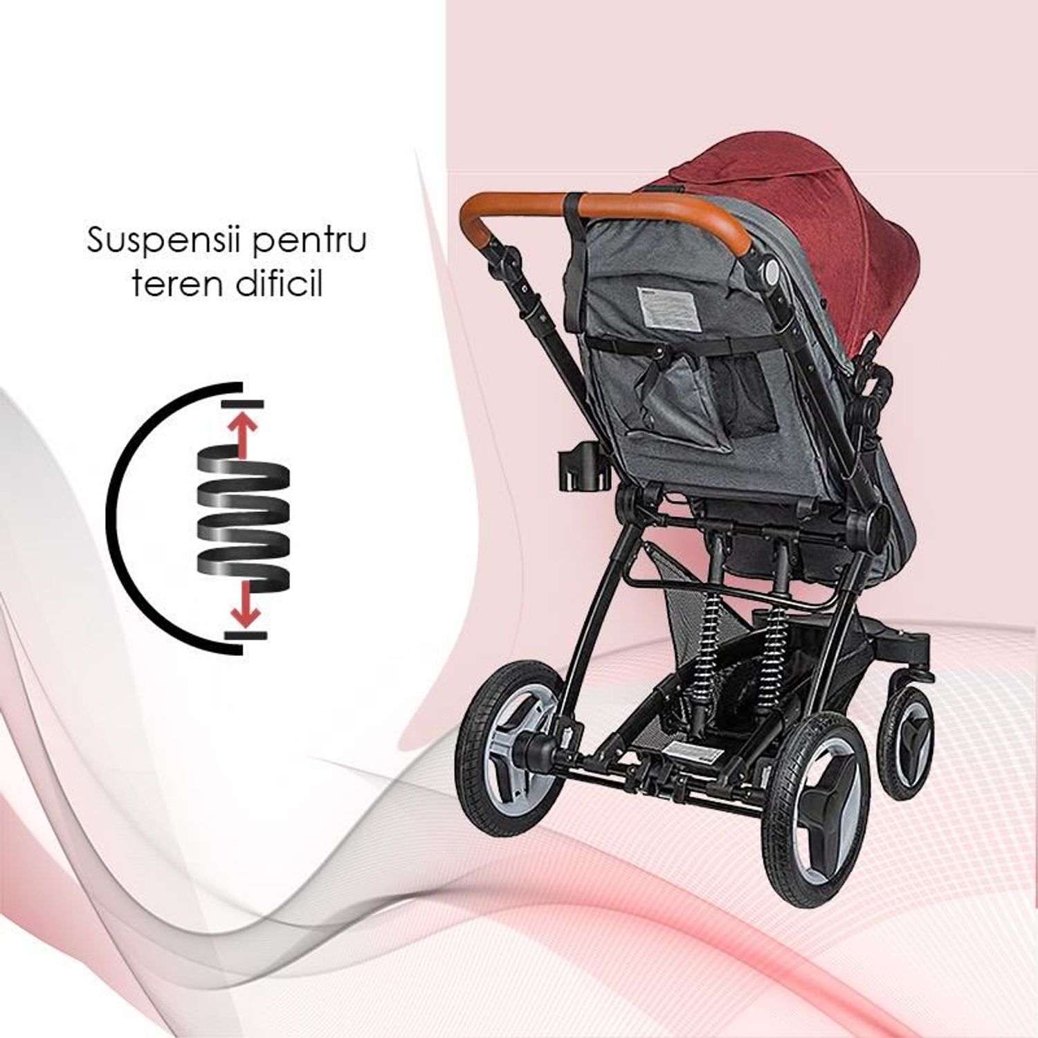 Carucior transformabil 3 in 1 Coccolle Ambra Safari Beige 2021 fotografia produsului View 16 L