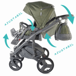 Carucior modular 3 in 1 Coccolle Cassia Khaki fotografia produsului View 14 S