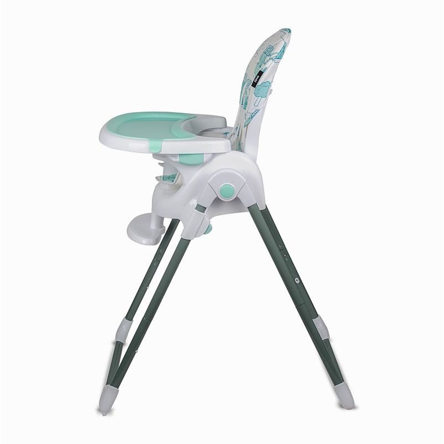Scaun de luat masa Coccolle Fino Pastel Turquoise fotografia produsului View 11 L