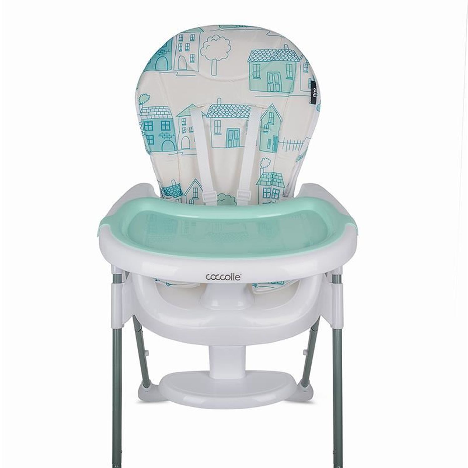 Scaun de luat masa Coccolle Fino Pastel Turquoise fotografia produsului View 19 L