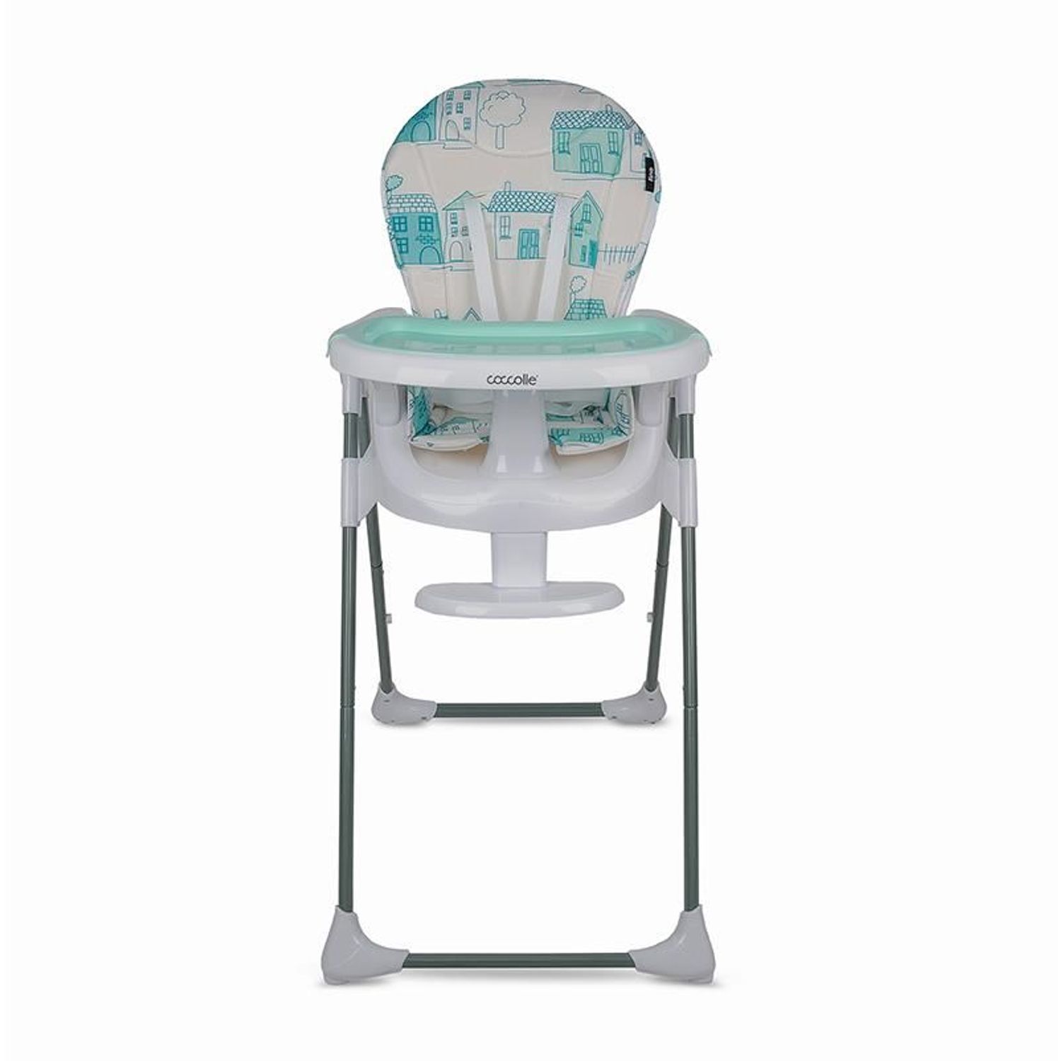 Scaun de luat masa Coccolle Fino Pastel Turquoise fotografia produsului View 3 L