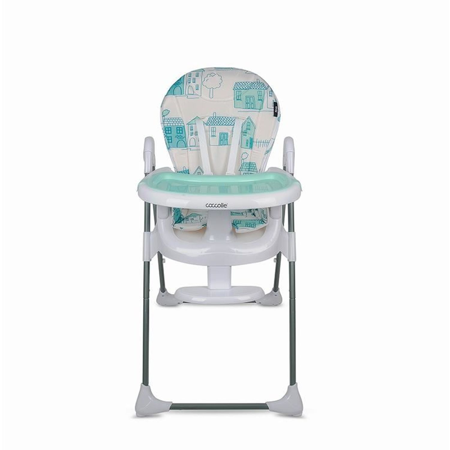 Scaun de luat masa Coccolle Fino Pastel Turquoise fotografia produsului View 6 L