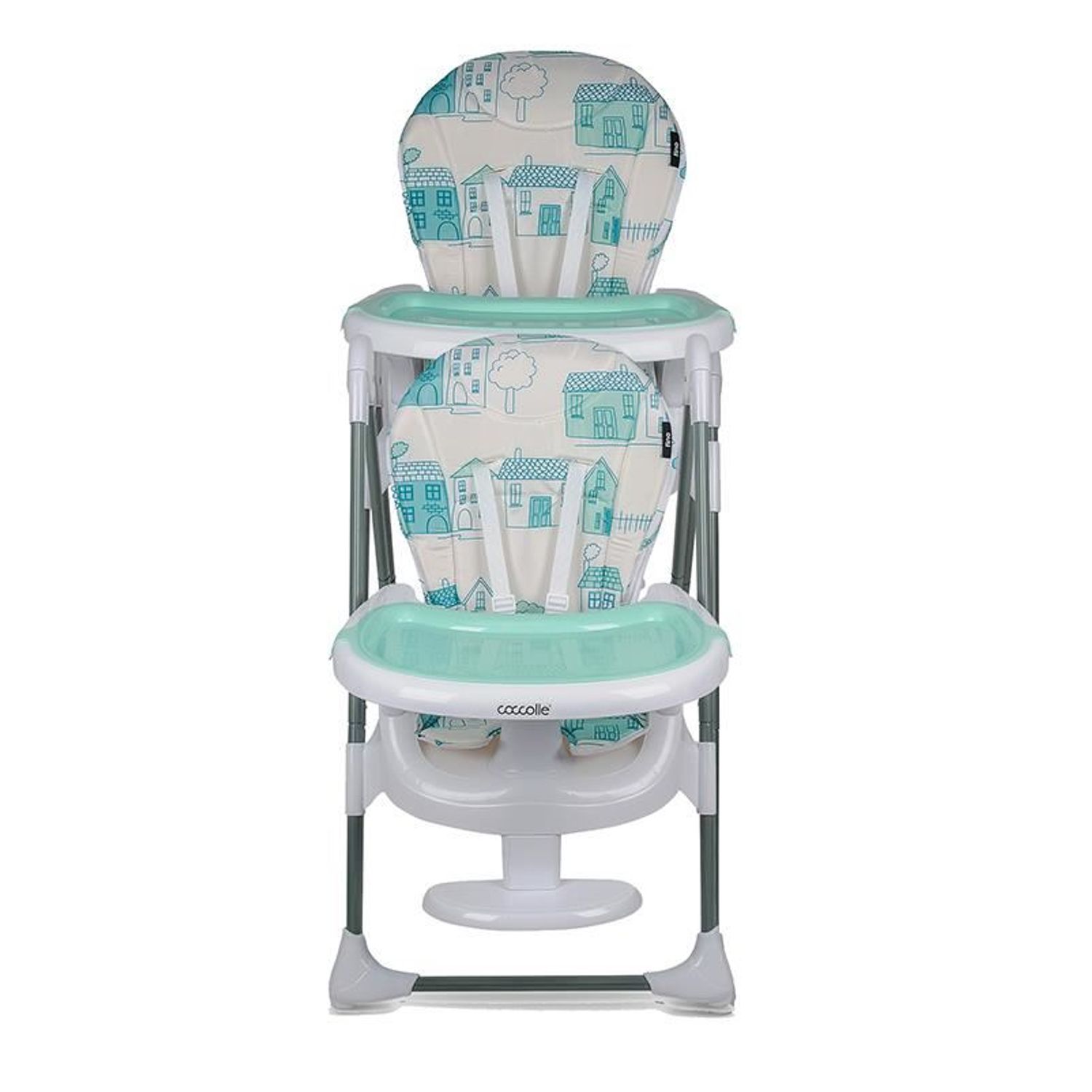 Scaun de luat masa Coccolle Fino Pastel Turquoise fotografia produsului View 10 L