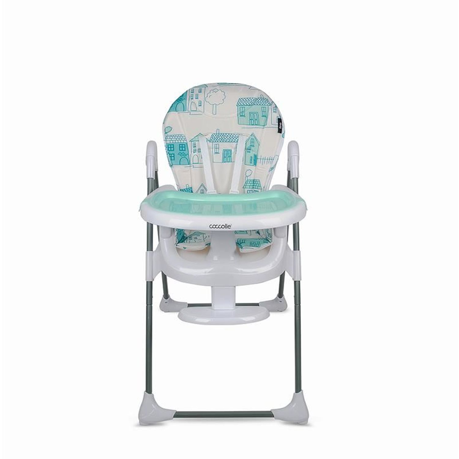 Scaun de luat masa Coccolle Fino Pastel Turquoise fotografia produsului View 7 L