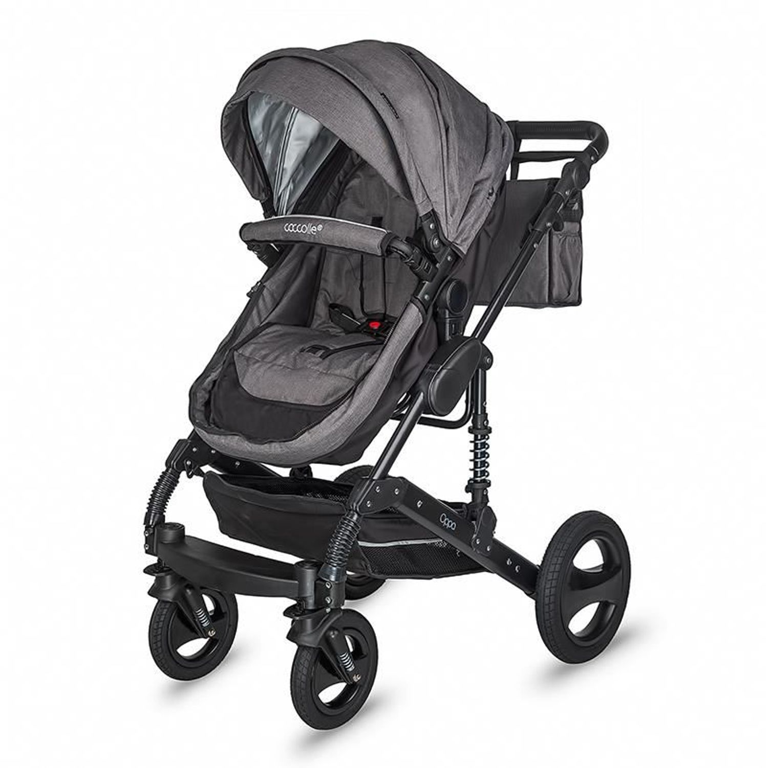 Carucior 3 in 1 transformabil Coccolle Oppa Gri fotografia produsului View 2 L