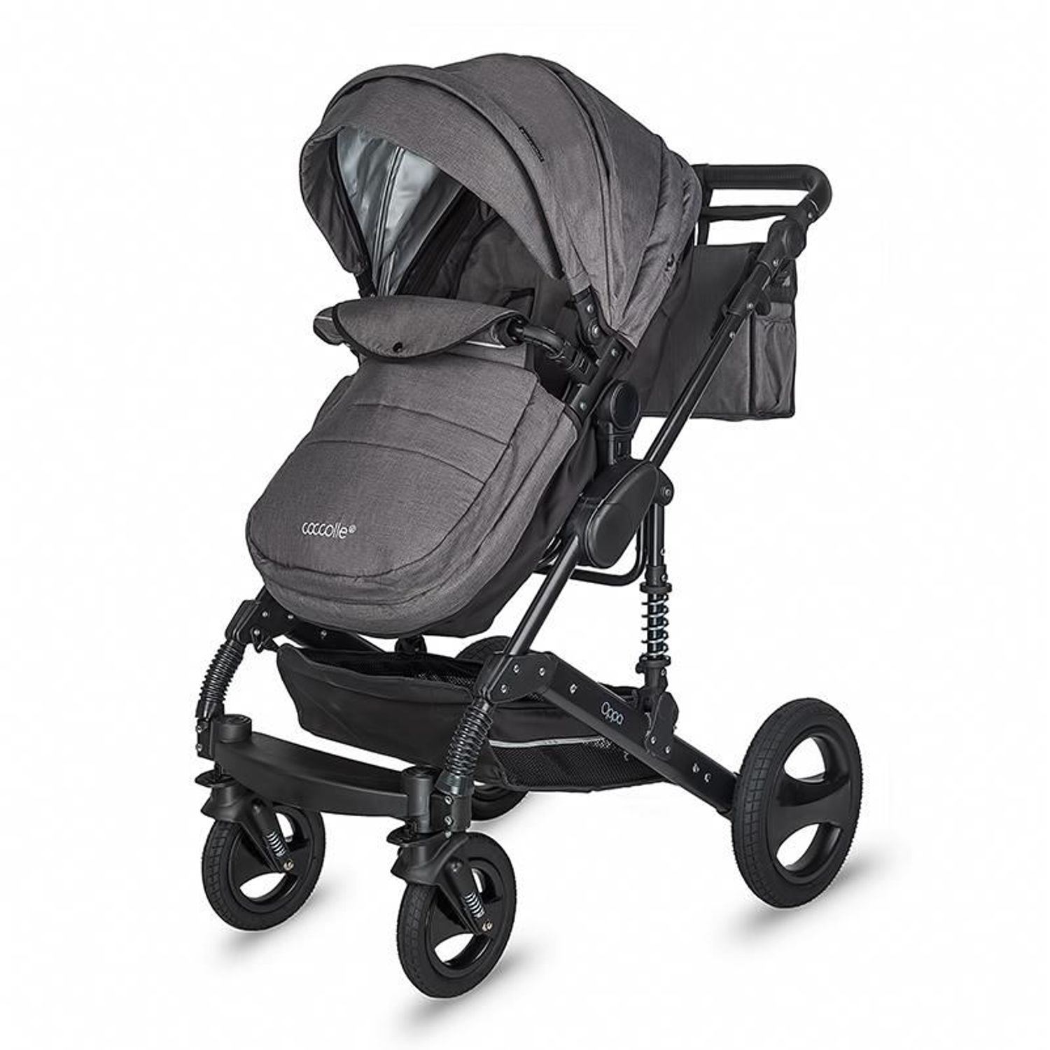 Carucior 3 in 1 transformabil Coccolle Oppa Gri fotografia produsului View 5 L