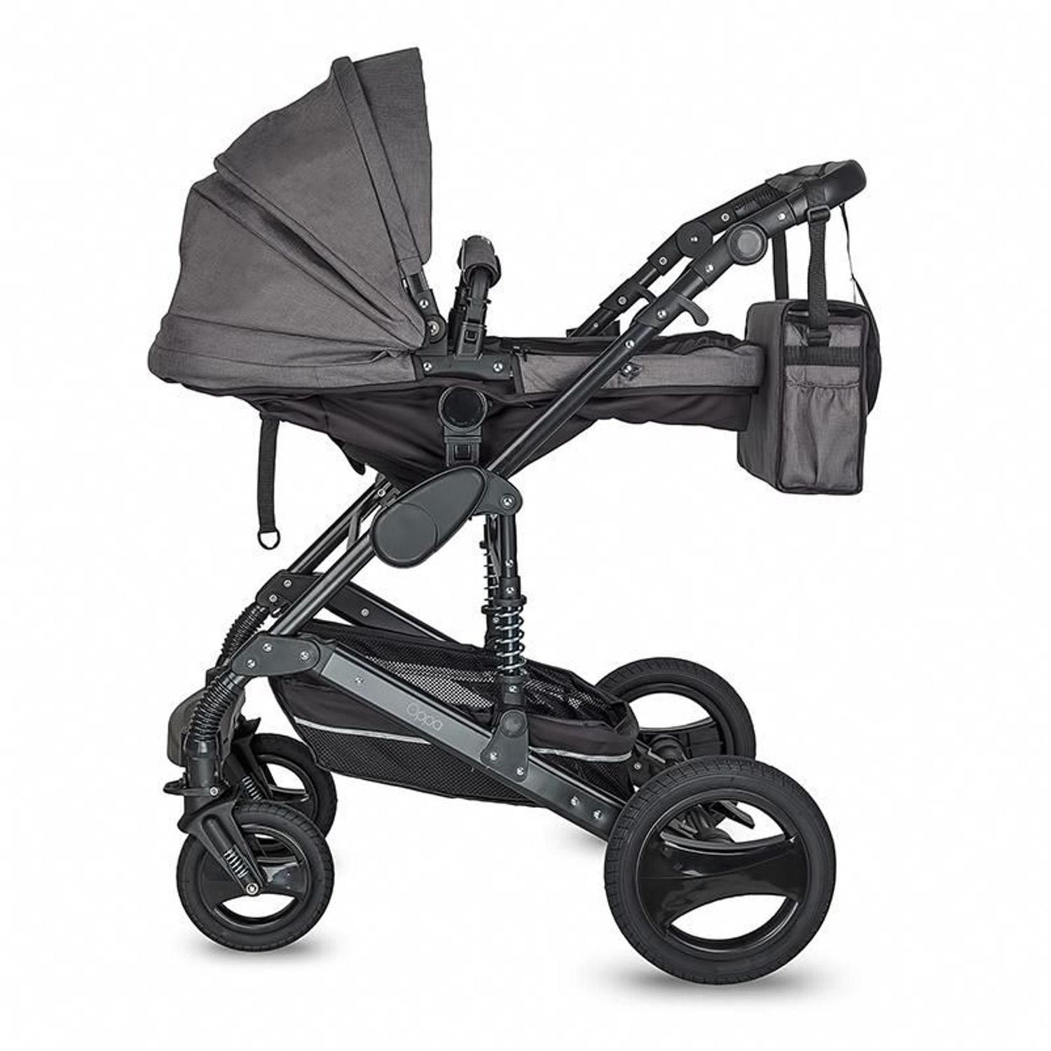 Carucior 3 in 1 transformabil Coccolle Oppa Gri fotografia produsului View 6 L