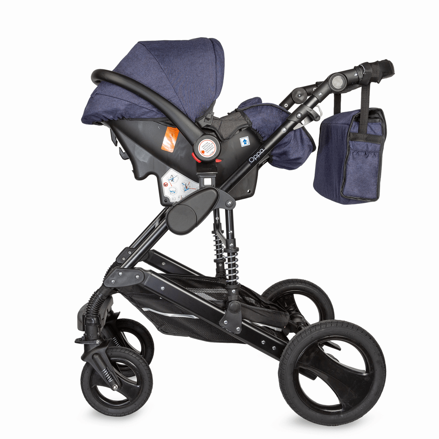 Carucior 3 in 1 transformabil Coccolle Oppa Albastru fotografia produsului View 7 L