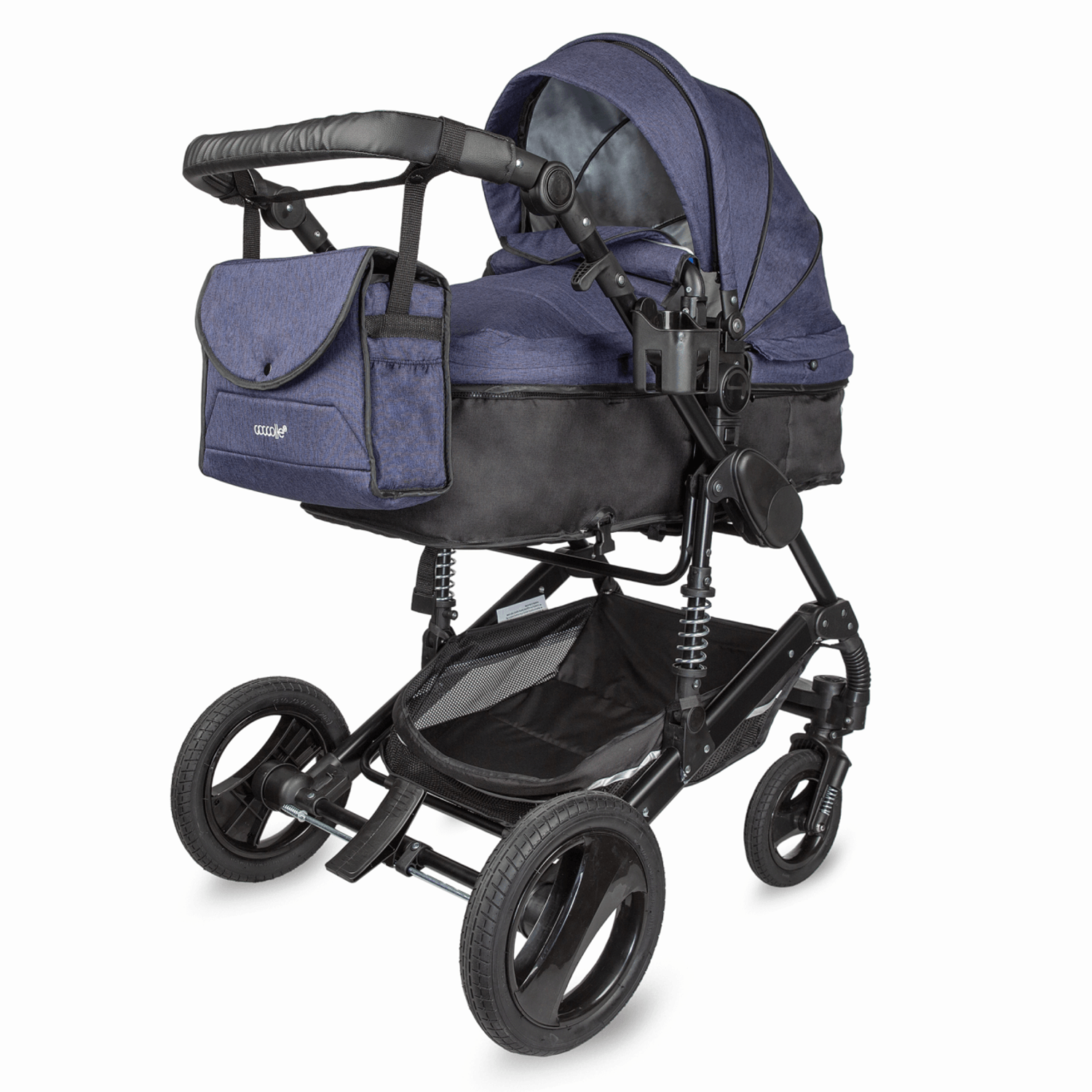 Carucior 3 in 1 transformabil Coccolle Oppa Albastru fotografia produsului View 14 L