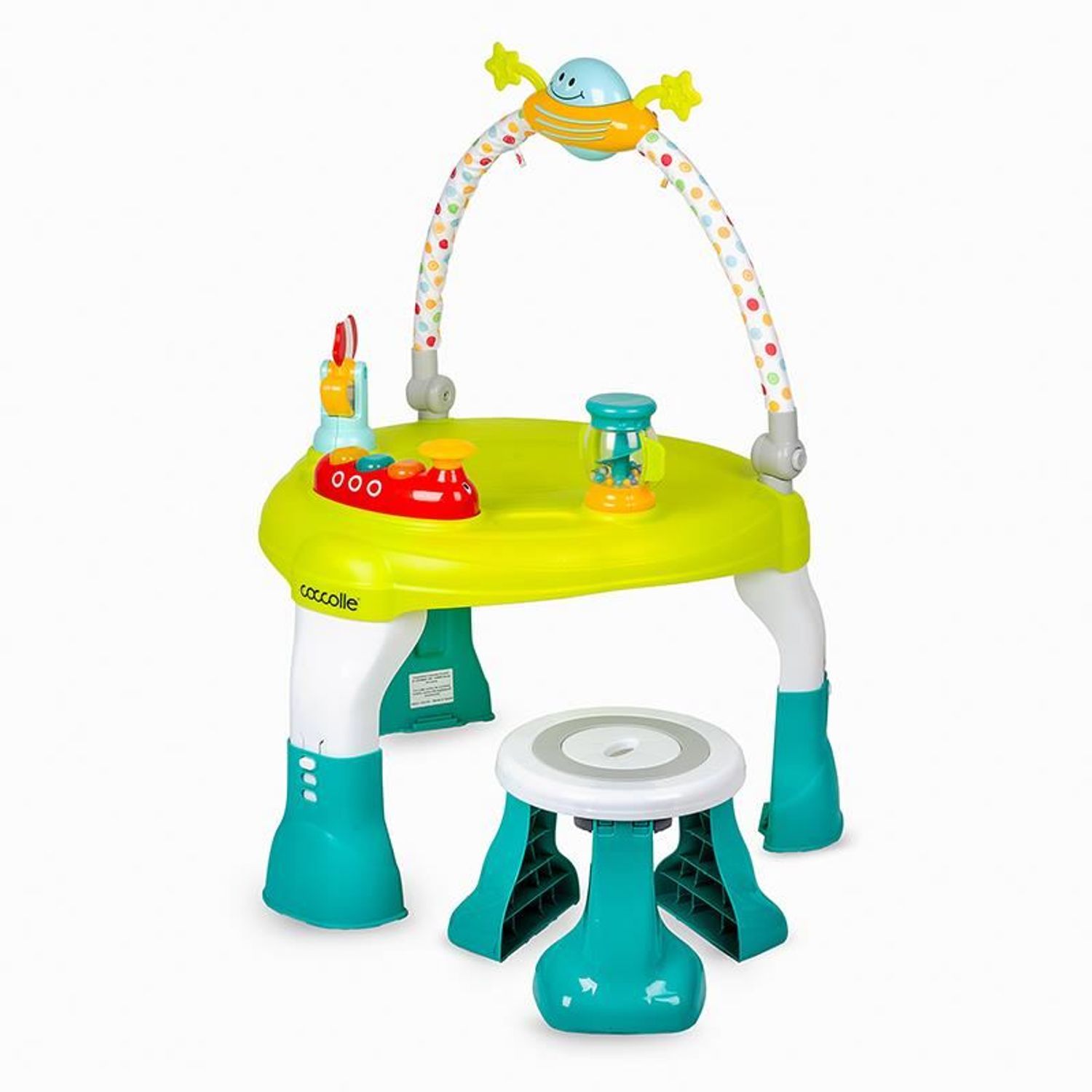 Centru de activitati Coccolle TasyGo Apple Green fotografia produsului View 3 L