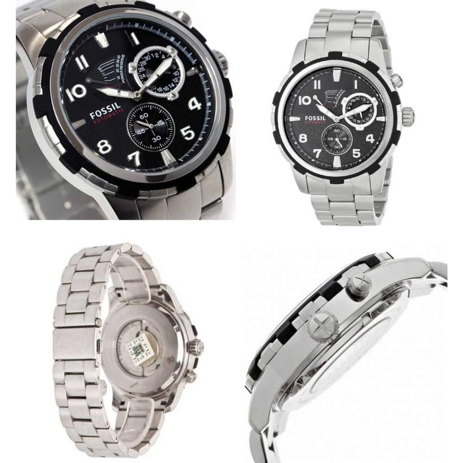 Ceas Barbati, Fossil, Dean Automatic ME3038 fotografia produsului View 5 L