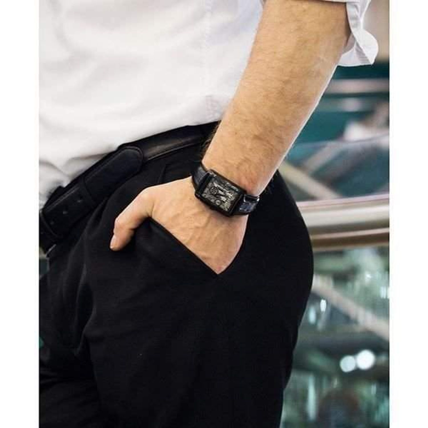 Ceas Barbati, Emporio Armani, Meccanico Z AR4244 fotografia produsului View 2 L