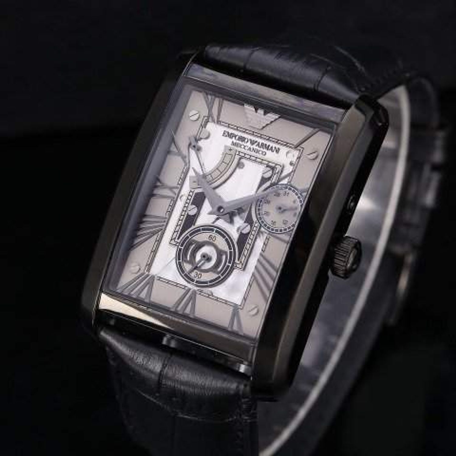 Ceas Barbati, Emporio Armani, Meccanico Z AR4244 fotografia produsului View 4 L