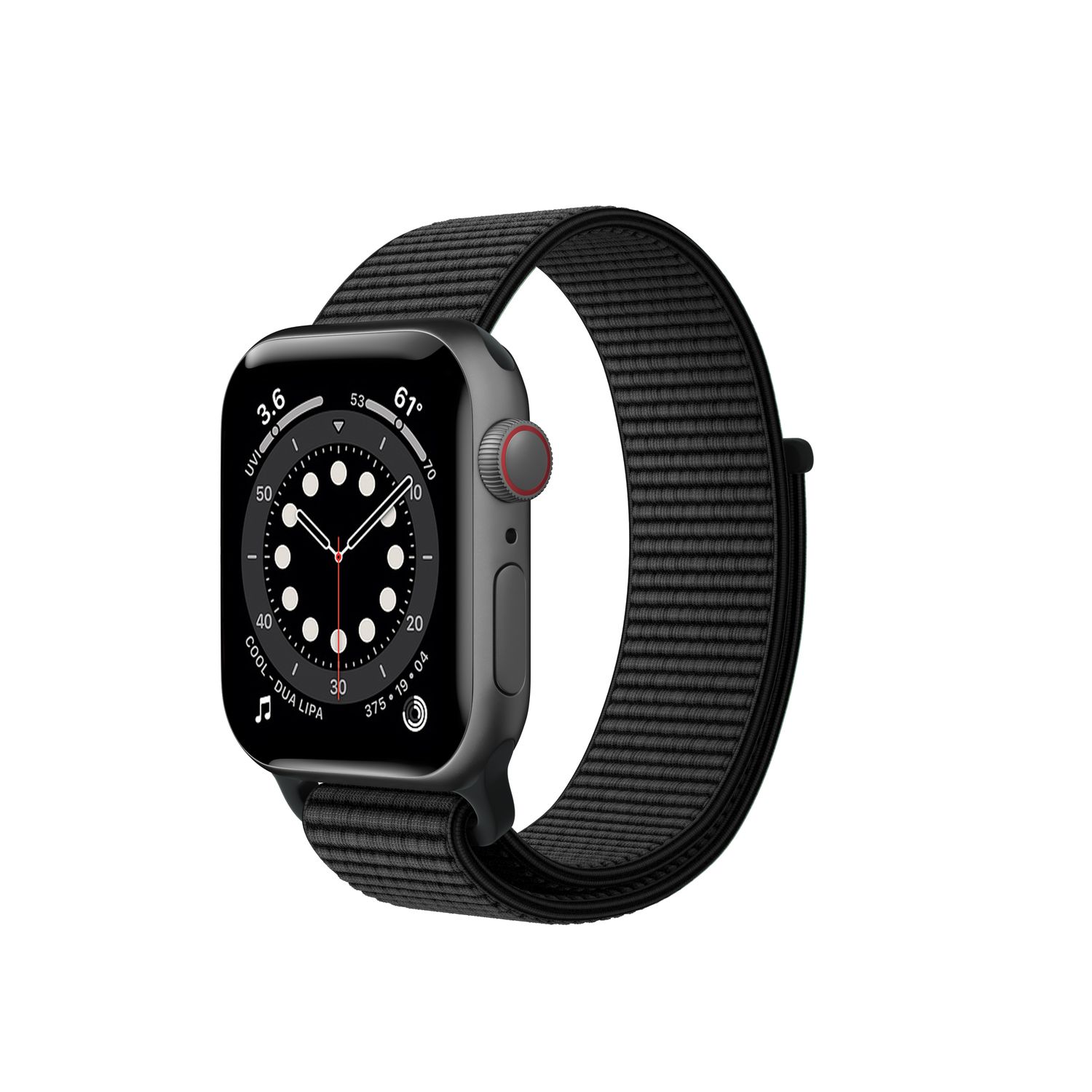 Curea NEXT ONE pentru Apple Watch Sport Loop, Black 38/40/41mm fotografia produsului