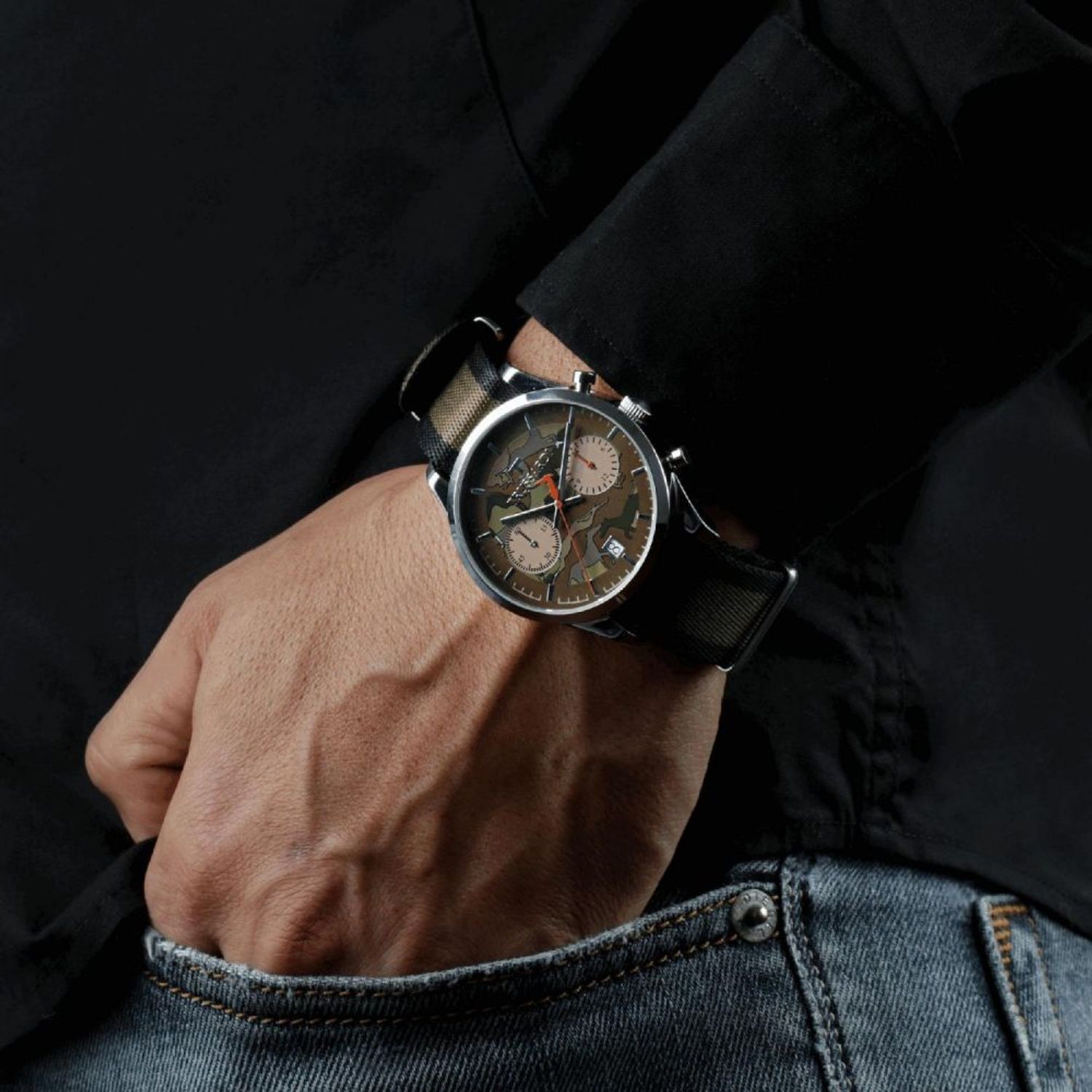 Ceas Barbati, TRUSSARDI, T-GENUS R2471613003 fotografia produsului View 2 L