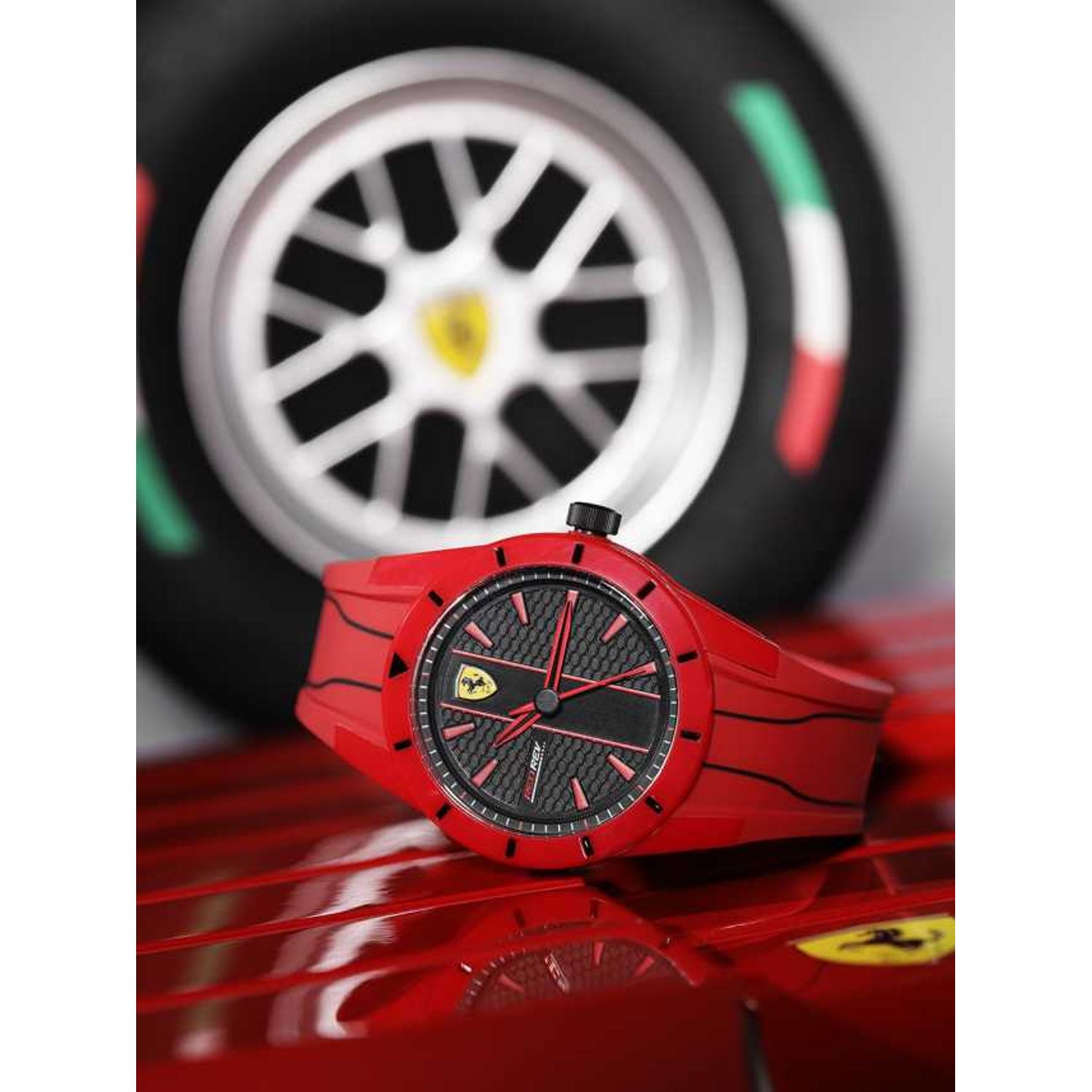 Ceas Barbati, Scuderia Ferrari, Redrev 830494 fotografia produsului View 2 L