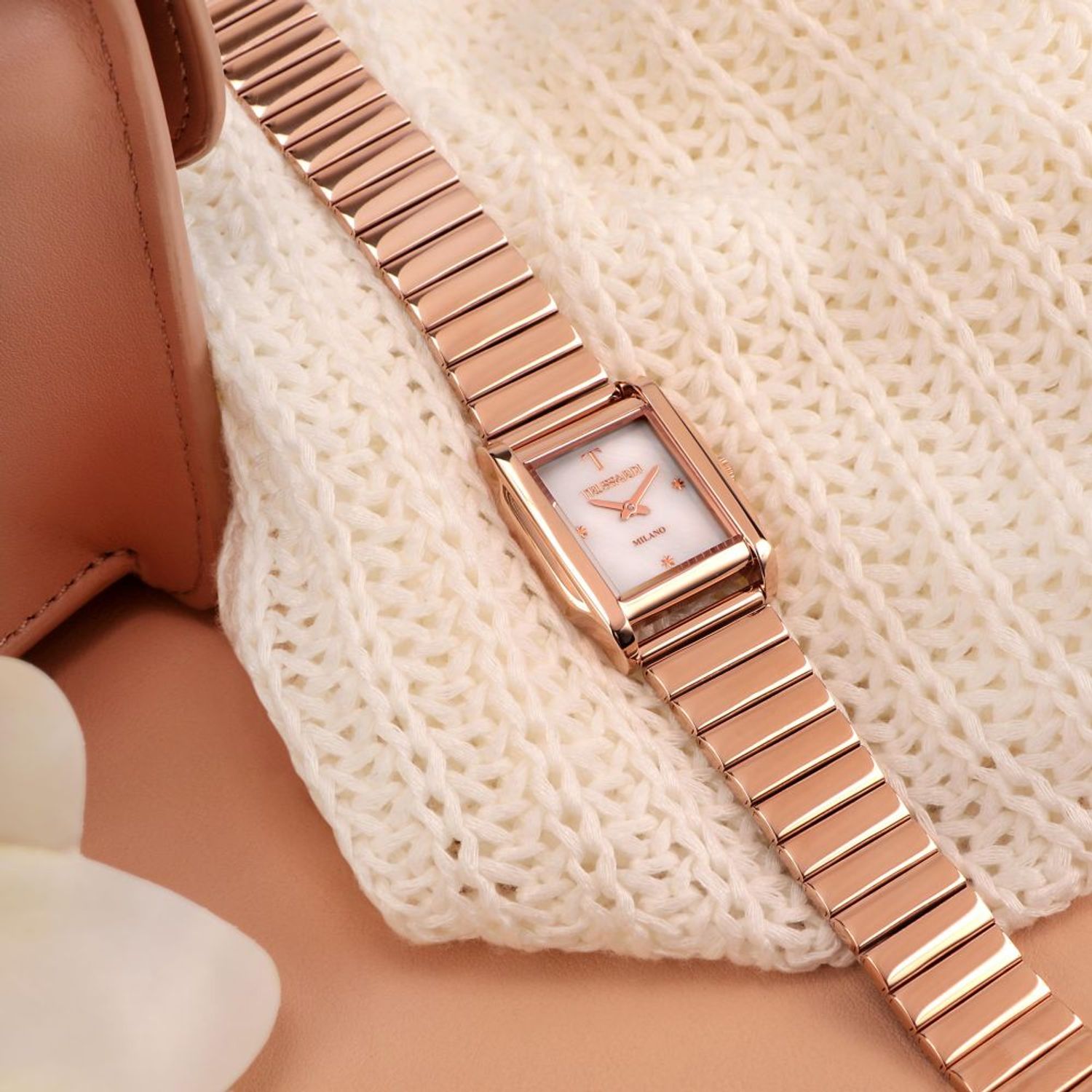 Ceas Dama, TRUSSARDI, T-GEOMETRIC R2453134504 fotografia produsului View 3 L