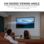 HOMCOM Ecran de proiectie de 100 Inci Ecran Proiectie pentru Proiectoare LED LCD fotografia produsului View 3 S