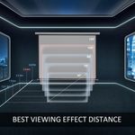 HOMCOM Ecran de proiectie de 100 Inci Ecran Proiectie pentru Proiectoare LED LCD fotografia produsului View 6 S