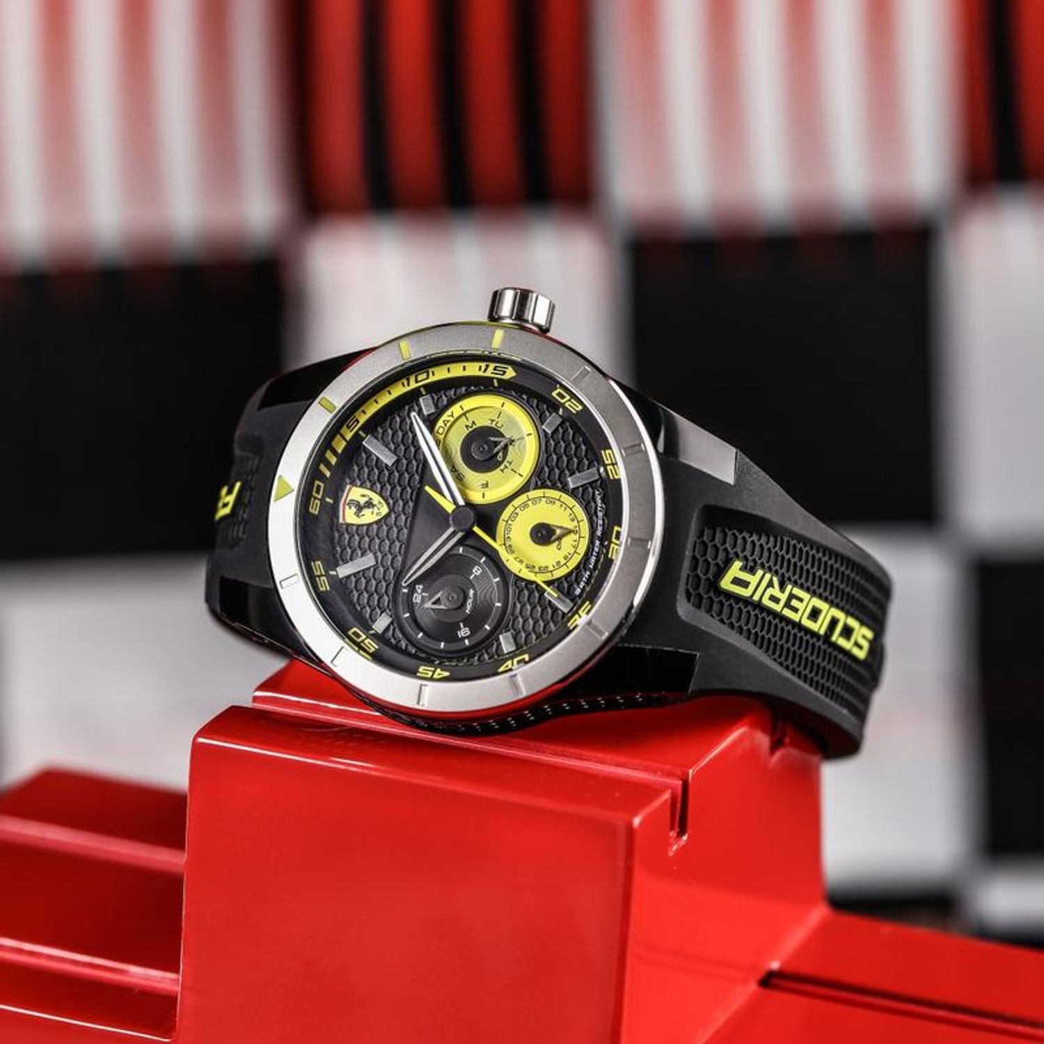Ceas Barbati, Scuderia Ferrari, RedRev 830257 fotografia produsului View 3 L