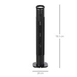 HOMCOM Ventilator tip Coloana Turn 3 Viteze Oscilatie 70&deg; si Maner fotografia produsului View 2 S