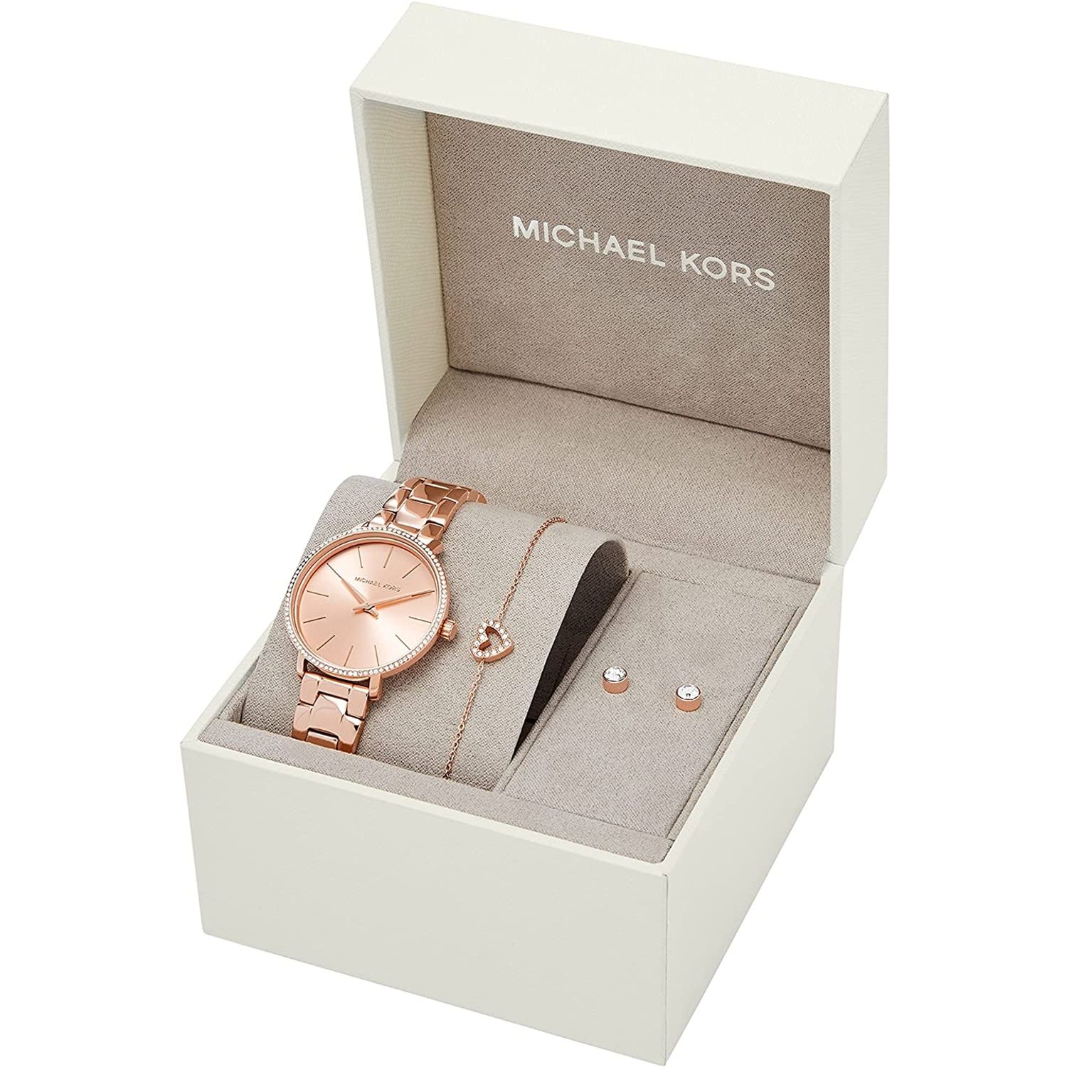 Ceas Dama, Michael Kors, Pyper MK1040, Set cu Bratara si Cercei fotografia produsului View 2 L