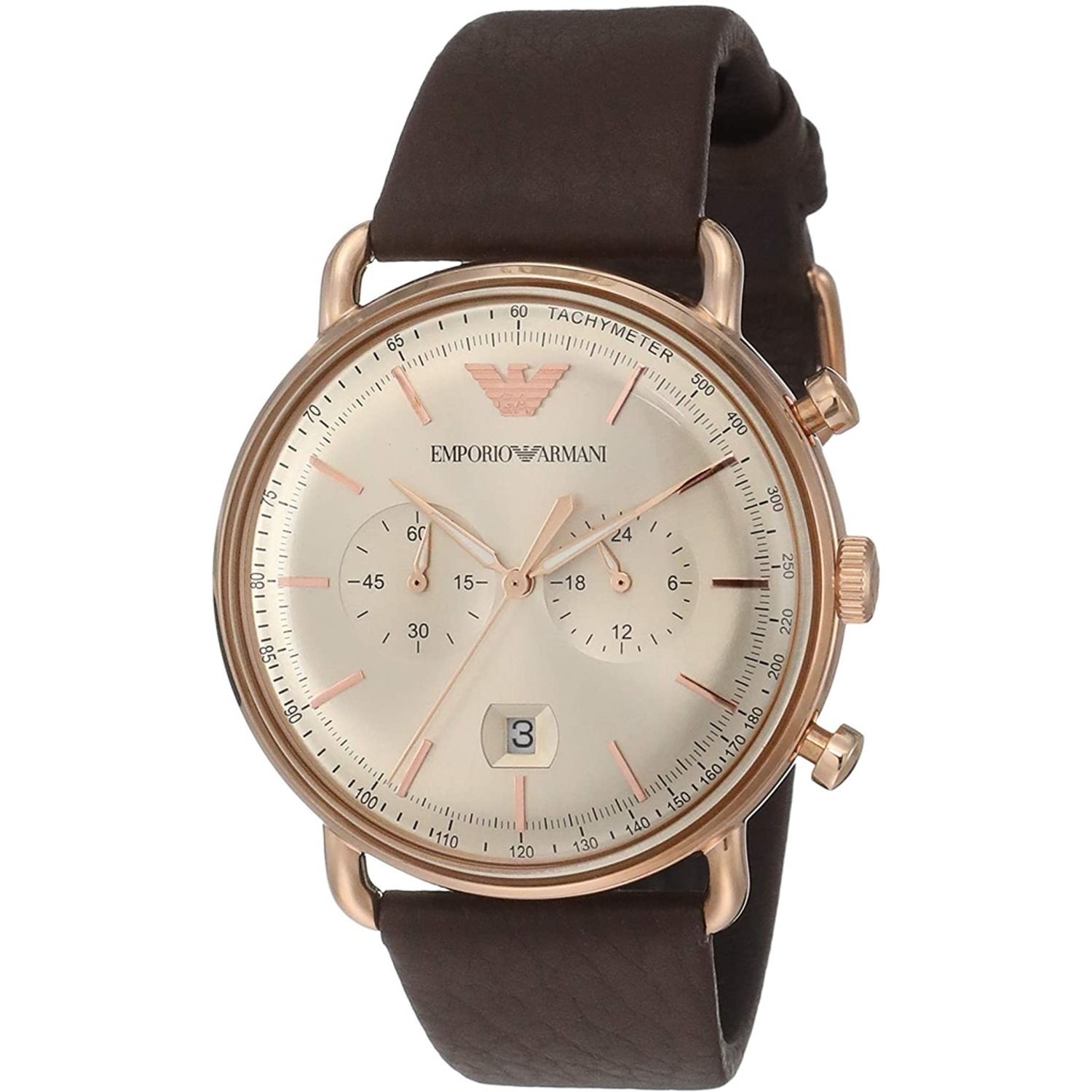 Ceas Barbati, EMPORIO ARMANI, Aviator AR11106 fotografia produsului View 2 L