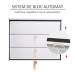 HomCom, ecran de proiectie, 203x152 cm, 100 inch fotografia produsului View 3 S
