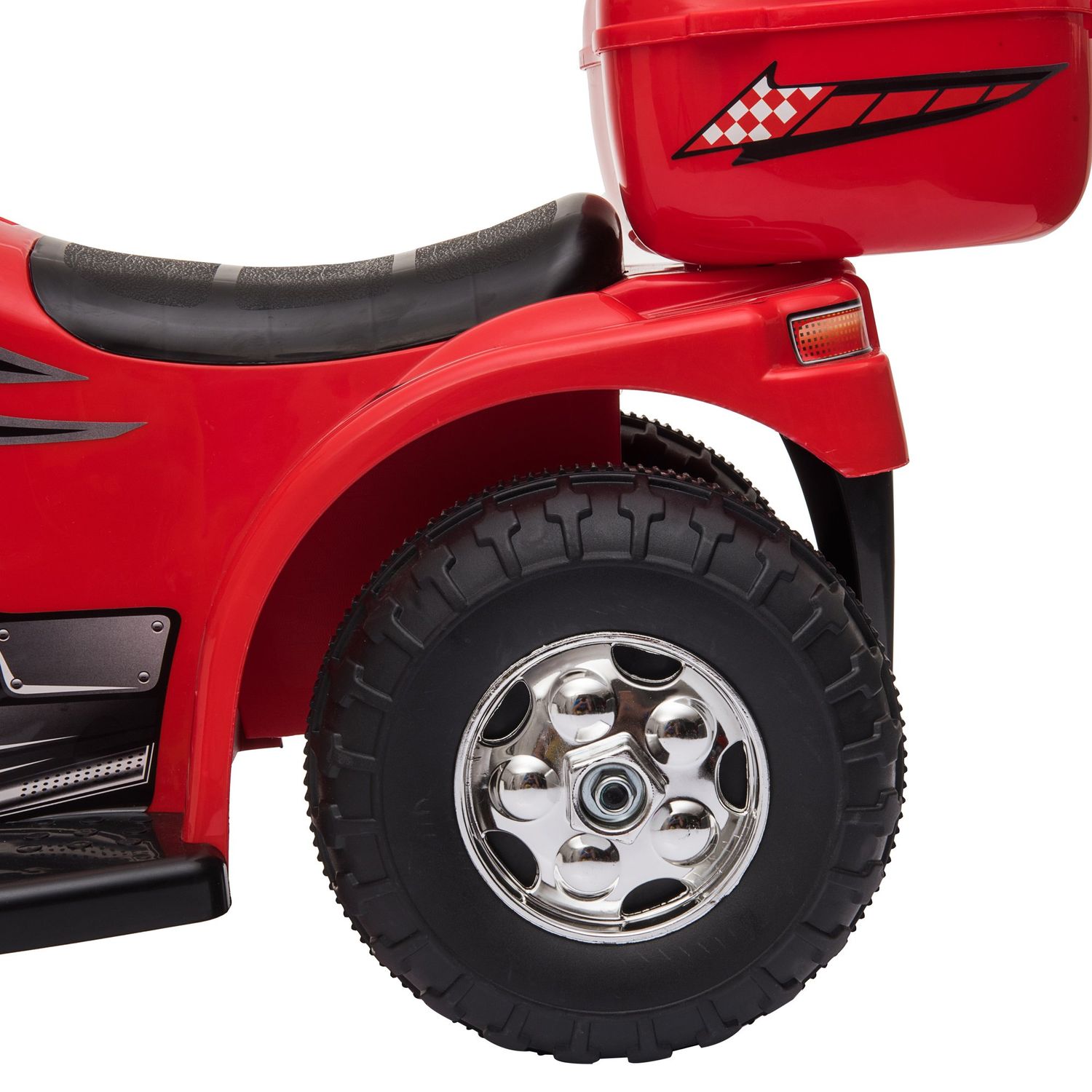 HomCom motocicleta electrica pentru copii 18-36 luni, rosie fotografia produsului View 3 L